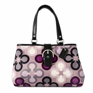 Coach Soho Signature Logo Op Art Shoulder Bag, Style F19832